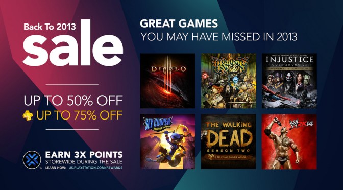 PlayStation Back to 2013 Sale