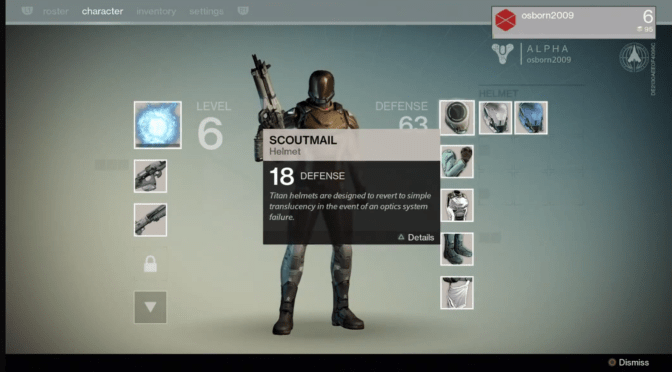 My Time With the Destiny Alpha – Leveling Up and Gear