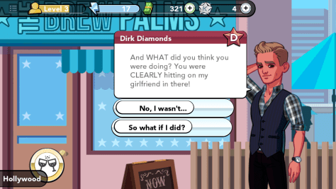 I’m tempted to choose the sassy option, but maybe he’s just insecure…