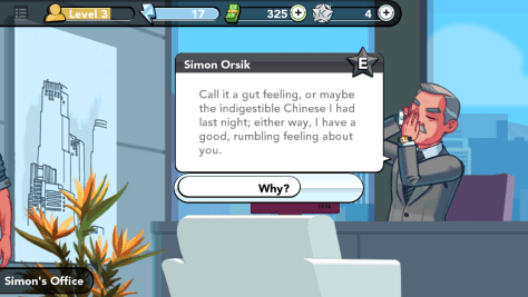 Maybe it’s the flask hidden in your left hand?