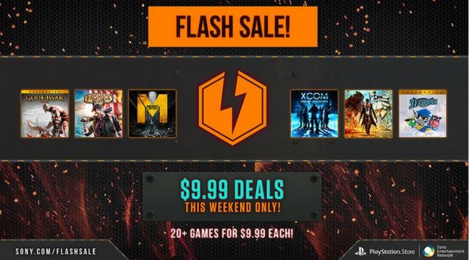 Flash Sale For PlayStation Network Starts Today