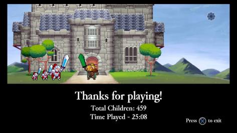 It really did take me this long to beat it.