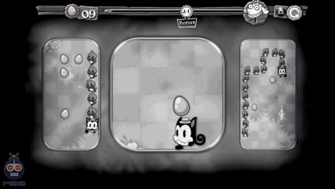 Nostalgia mode with three controllable characters.