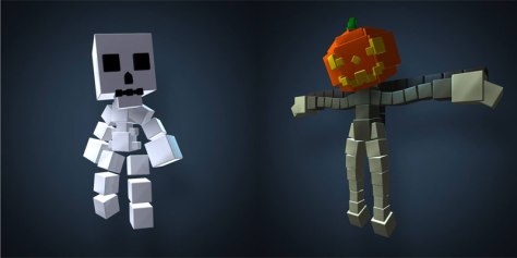Resogun Halloween Skins