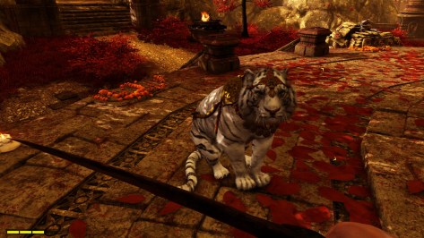 You have a tiger on your team in the trippy Shangri-La missions.