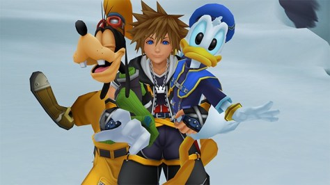 kh2 sora donald goofy