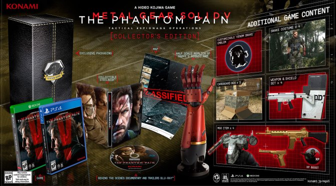 Metal Gear Solid V: The Phantom Pain Release Date, Day One and Collecter’s Edition