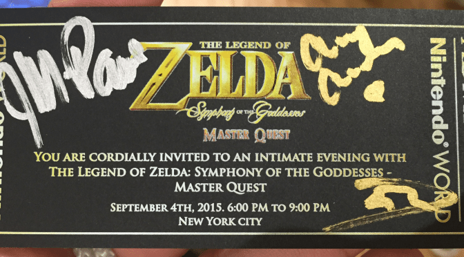 Zelda Symphony at Nintendo World Store Impressions