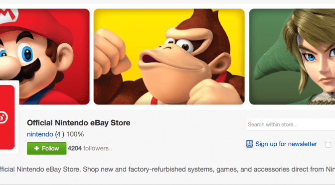 Nintendo Launches Official eBay Store