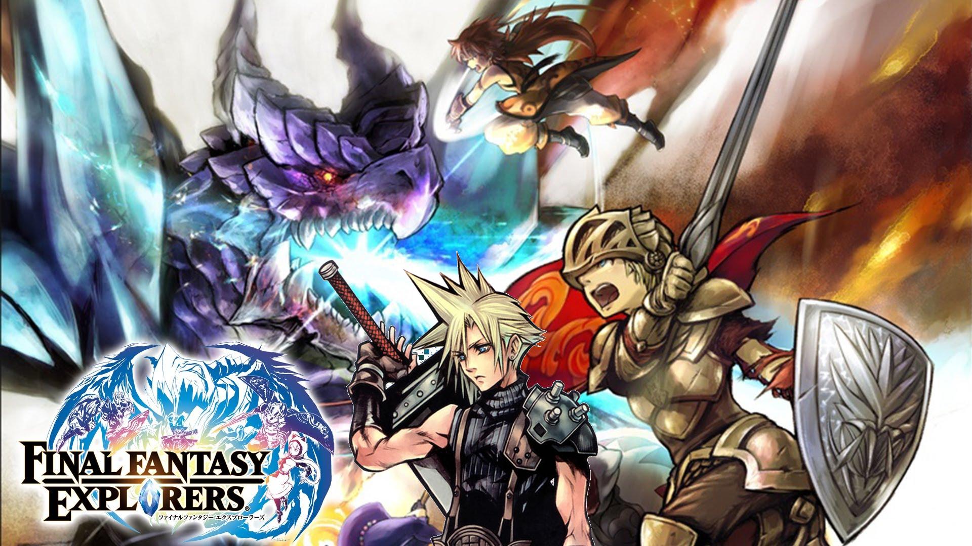 FINAL FANTASY EXPLORERS ポスター FINAL FANTASY EXPLORERS REVIEW | Middle Of Nowhere Gaming