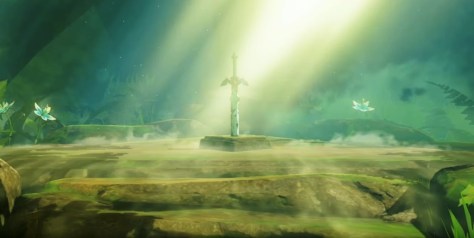 breath of the wild master sword