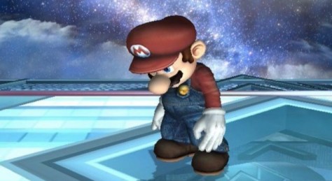 sad mario