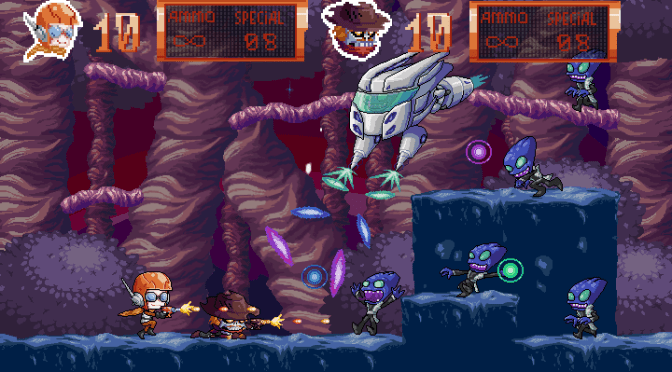 Baron Galaxy Arrives on Steam Greenlight With Alien Smashing Trailer