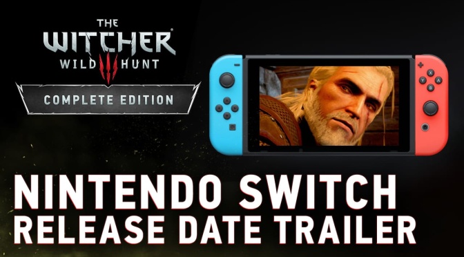 The Witcher 3 Coming to Nintendo Switch This October
